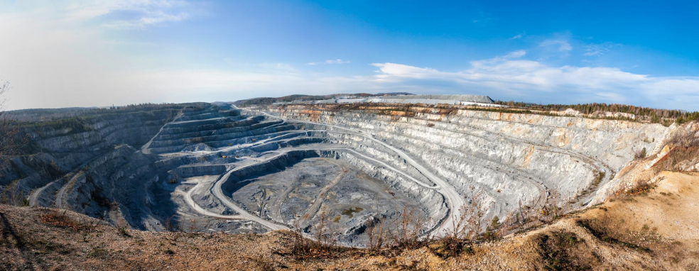 Open-pit mine